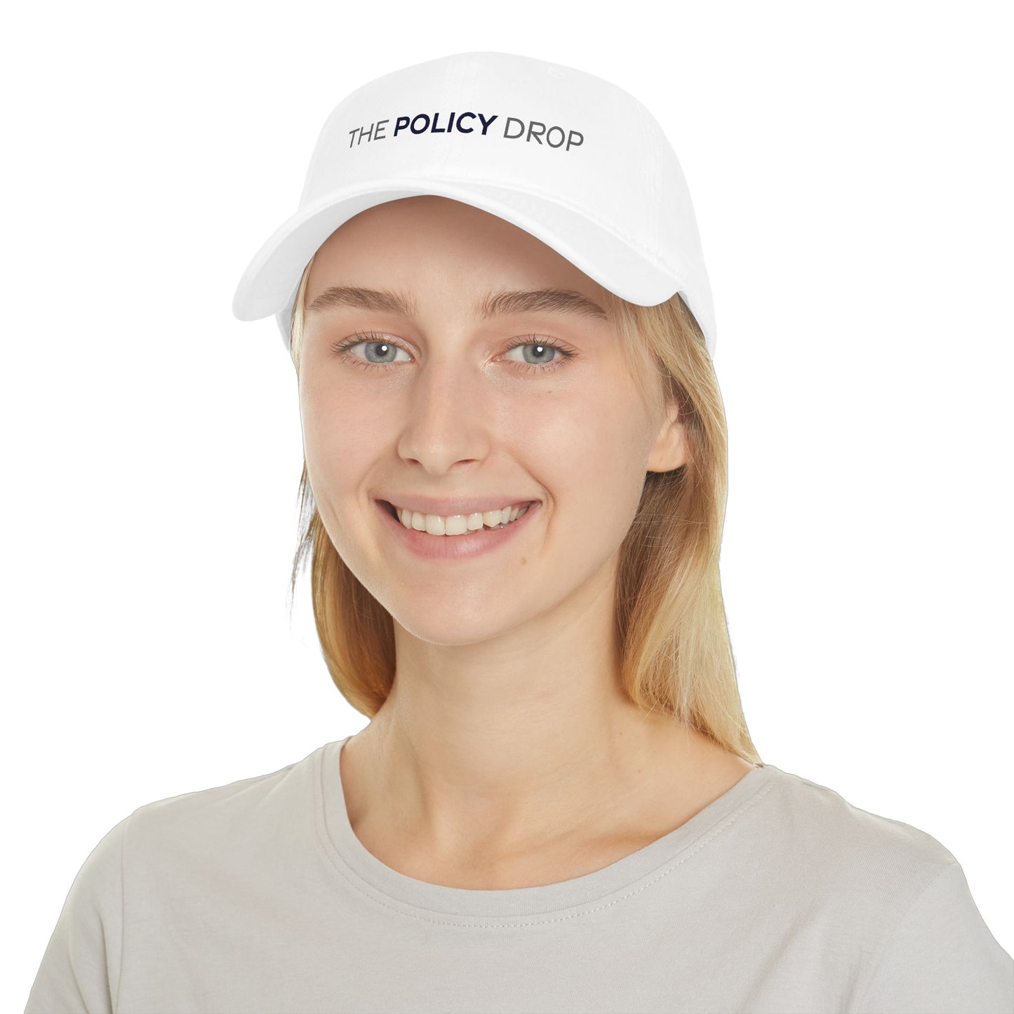 The Policy Drop Embroidered Baseball Cap