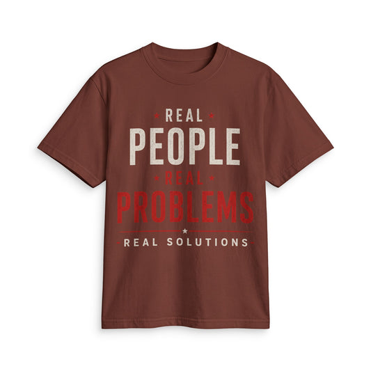 Real People Real Problems Real Solutions T-Shirt