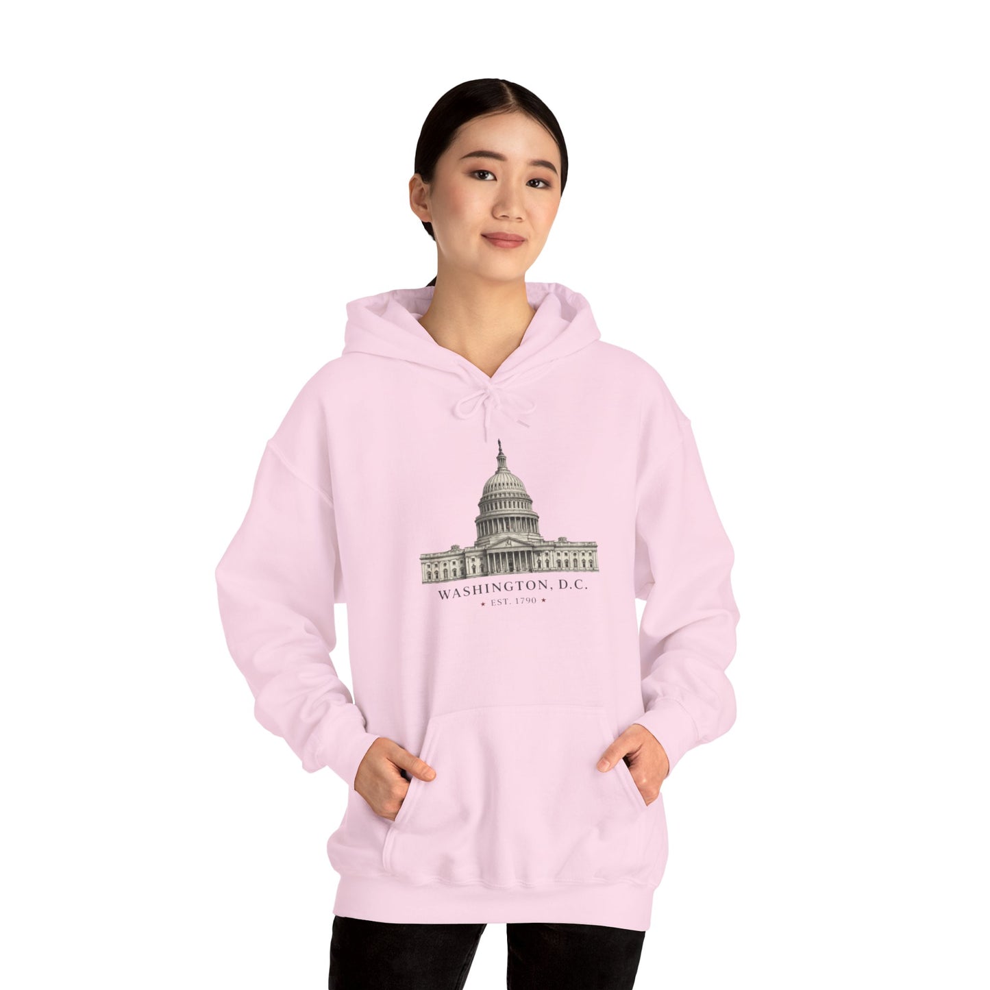 Washington D.C. Capitol & Monument Hoodie