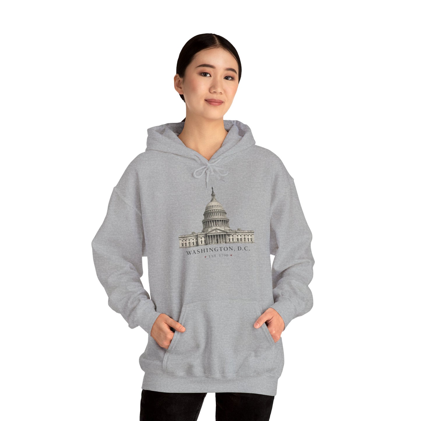 Washington D.C. Capitol & Monument Hoodie