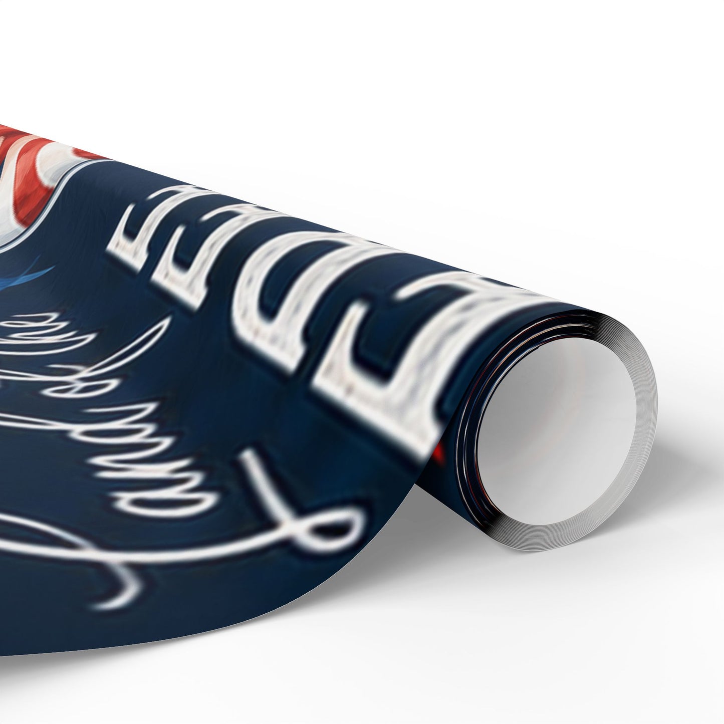 Patriotic 'Land of the Free' Wrapping Paper Roll