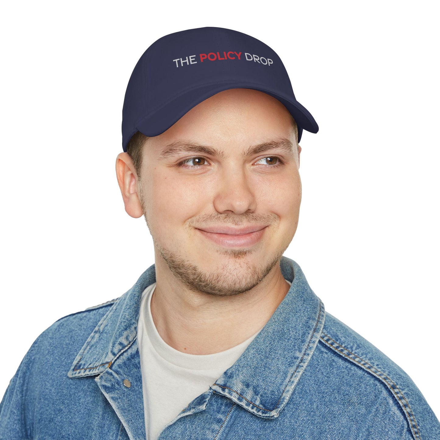 The Policy Drop Embroidered Baseball Cap