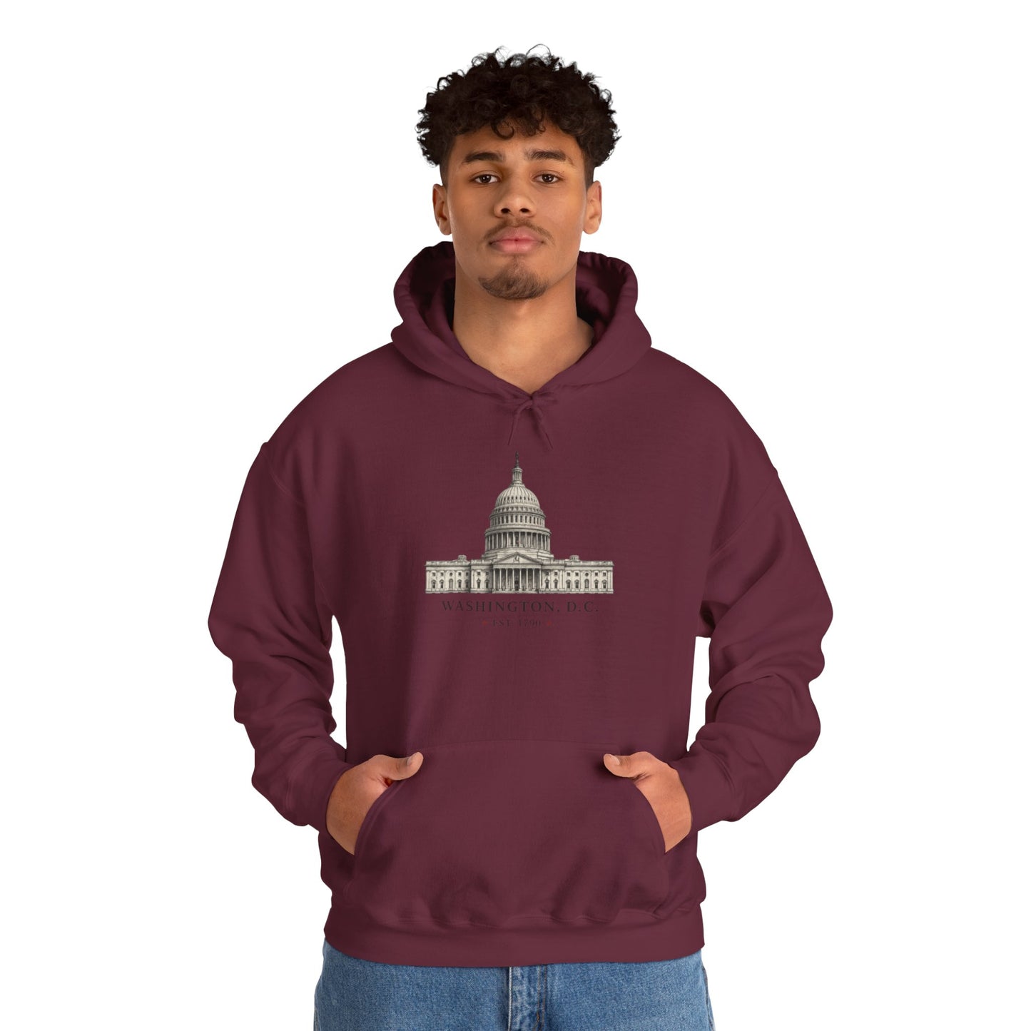 Washington D.C. Capitol & Monument Hoodie
