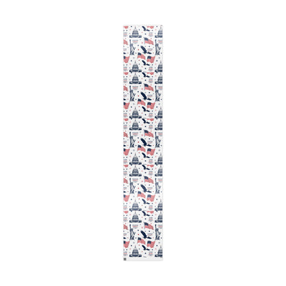 Patriotic 'God Bless America' Wrapping Paper Roll