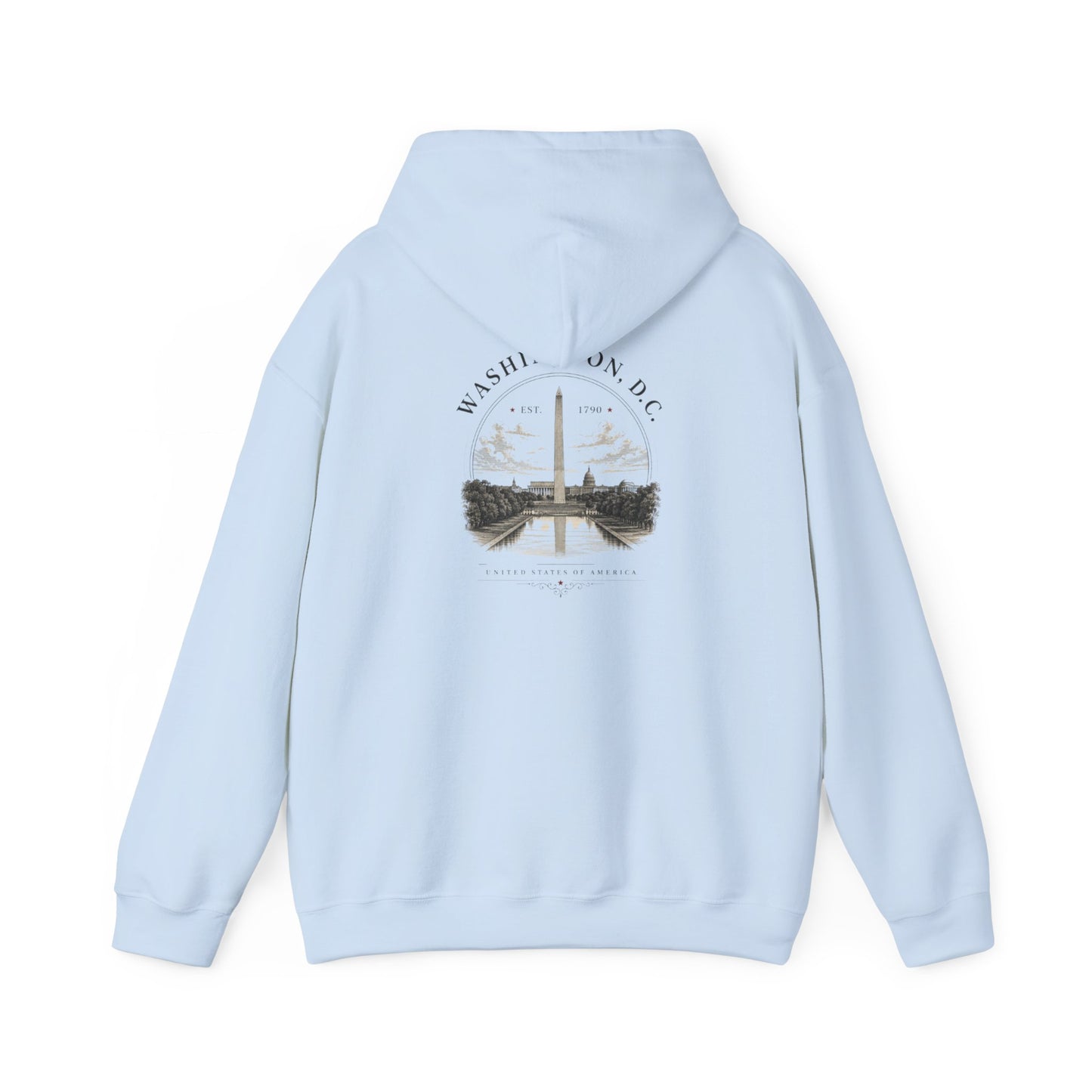 Washington D.C. Capitol & Monument Hoodie