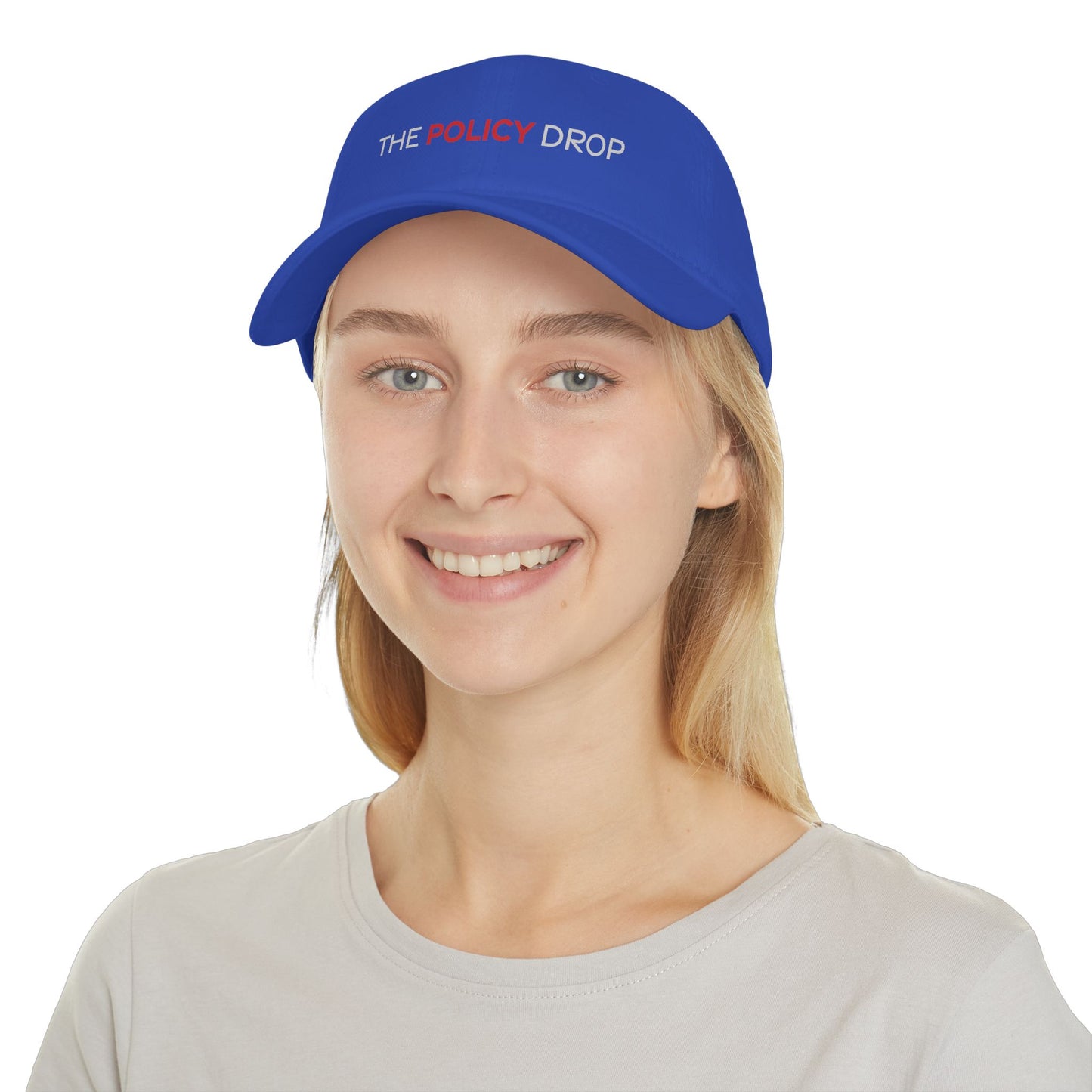 The Policy Drop Embroidered Baseball Cap