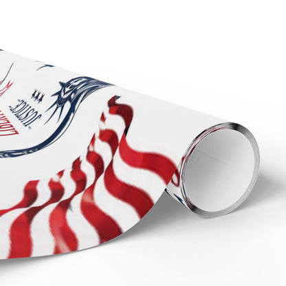 Patriotic 'God Bless America' Wrapping Paper Roll