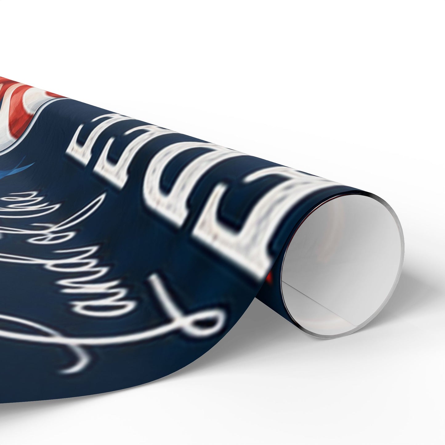 Patriotic 'Land of the Free' Wrapping Paper Roll
