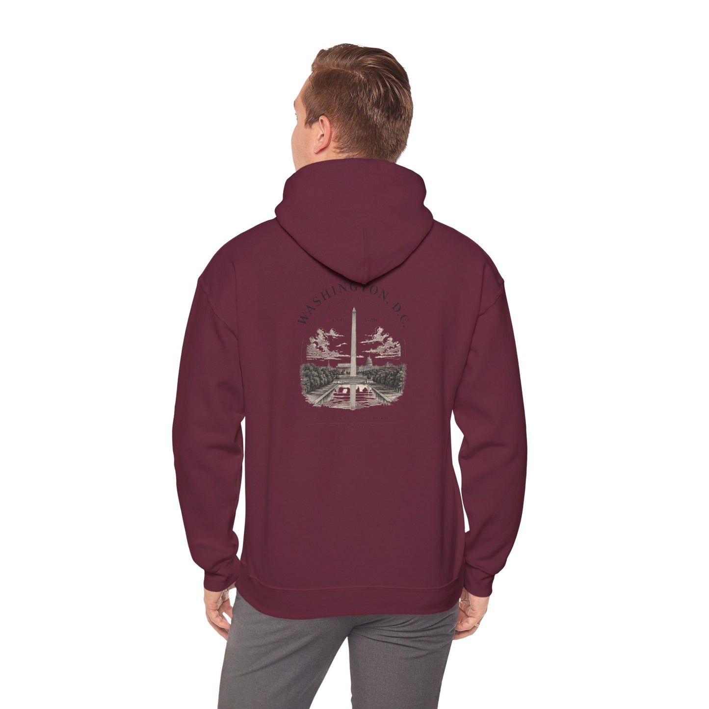 Washington D.C. Capitol & Monument Hoodie