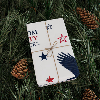 Patriotic 'God Bless America' Wrapping Paper Roll