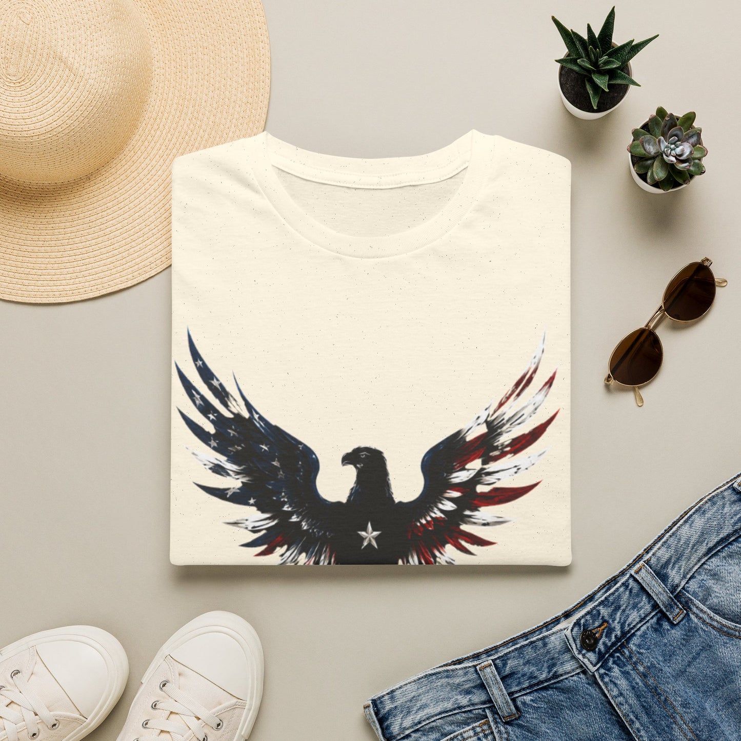 Patriotic Eagle T-Shirt