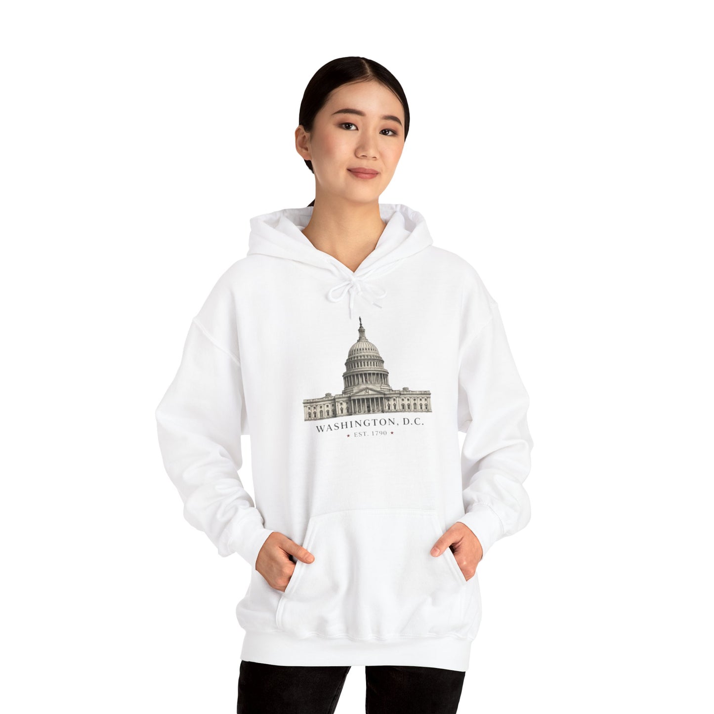 Washington D.C. Capitol & Monument Hoodie