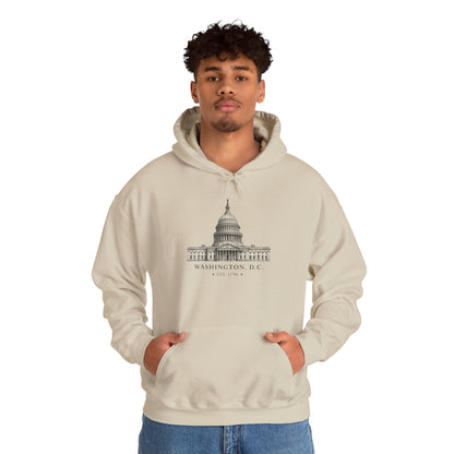 Washington D.C. Capitol & Monument Hoodie
