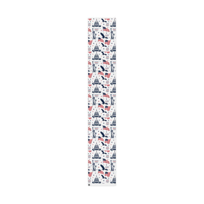 Patriotic 'God Bless America' Wrapping Paper Roll