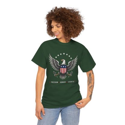 "Freedom • Honor • Country" Graphic Tee