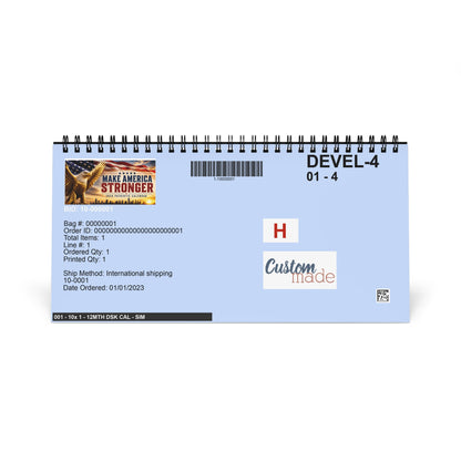 Make America Stronger 2026 Desktop Calendar