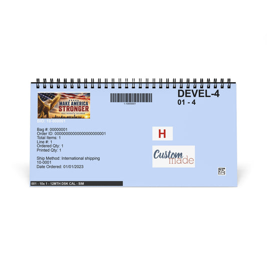 Make America Stronger 2026 Desktop Calendar