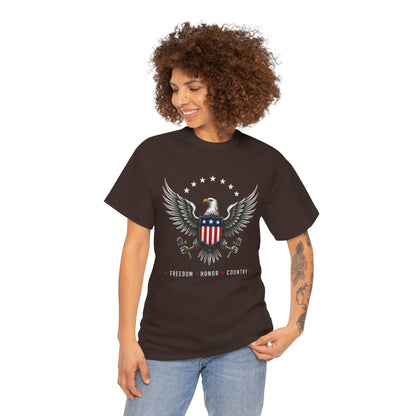 "Freedom • Honor • Country" Graphic Tee