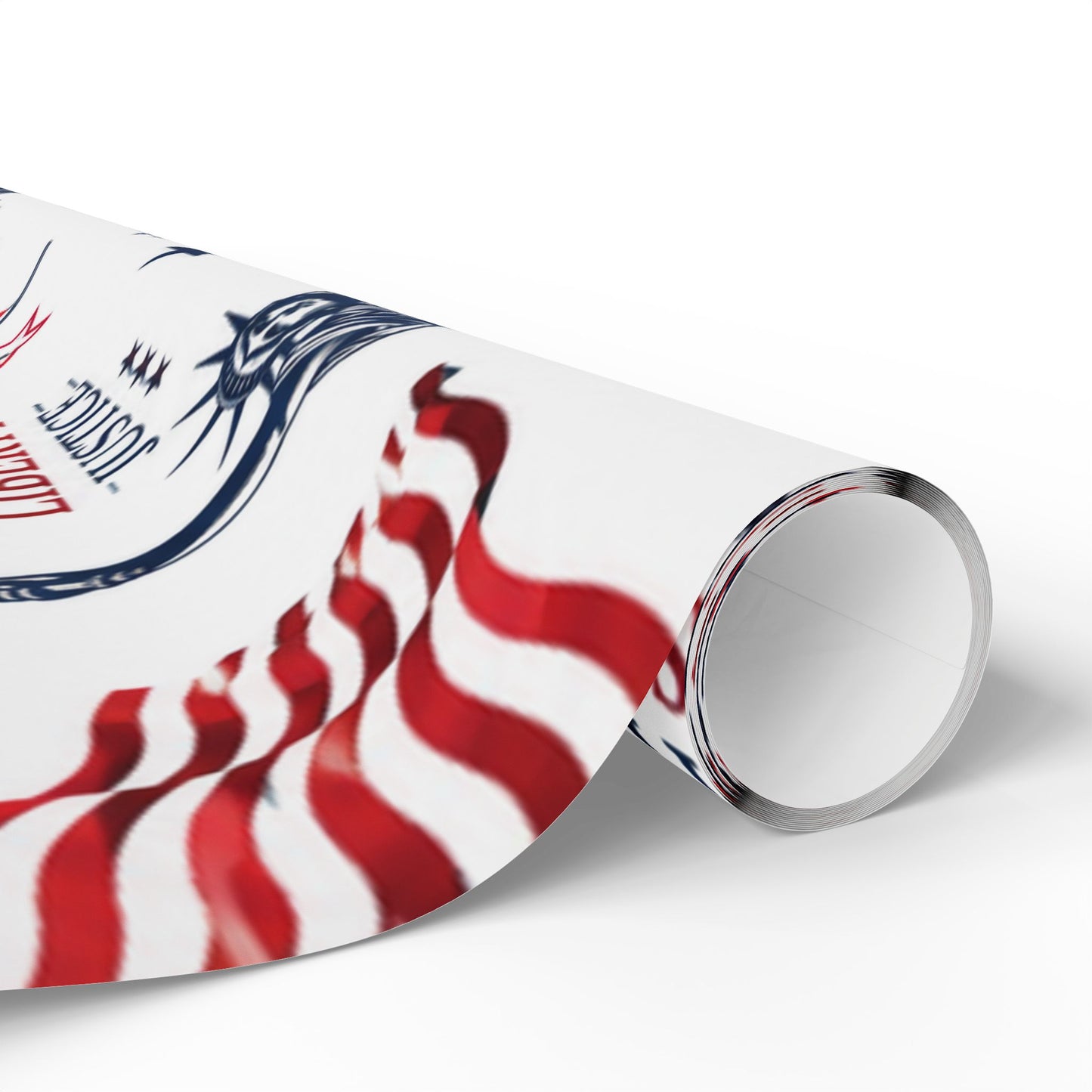 Patriotic 'God Bless America' Wrapping Paper Roll