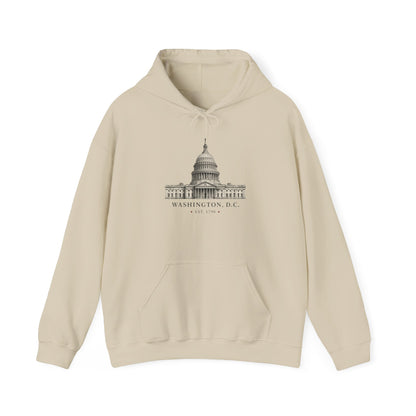 Washington D.C. Capitol & Monument Hoodie