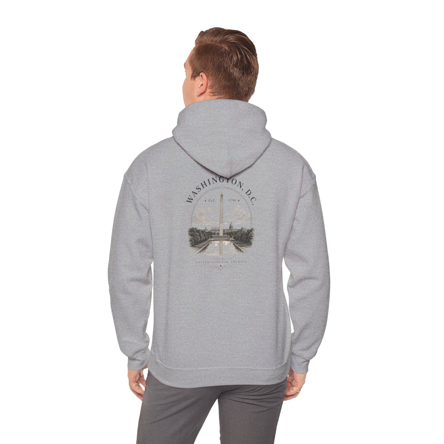 Washington D.C. Capitol & Monument Hoodie