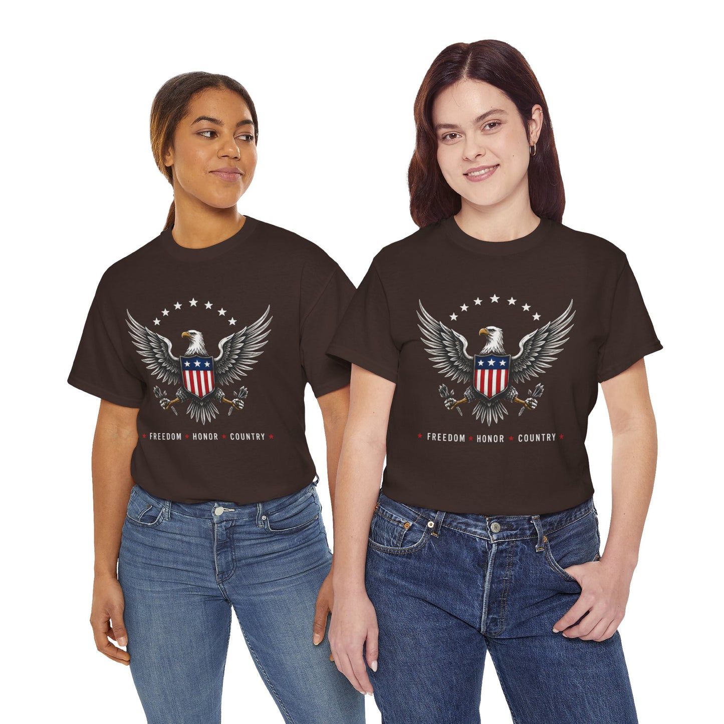 "Freedom • Honor • Country" Graphic Tee