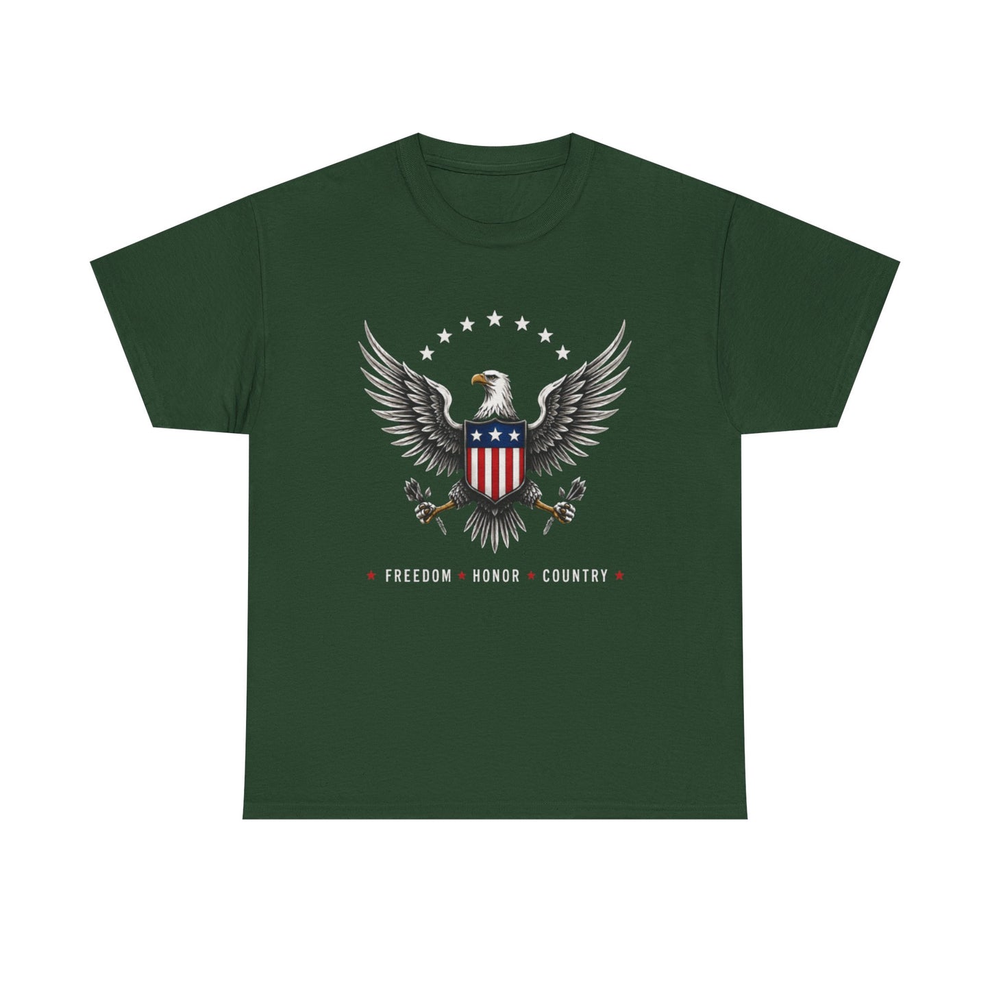 "Freedom • Honor • Country" Graphic Tee