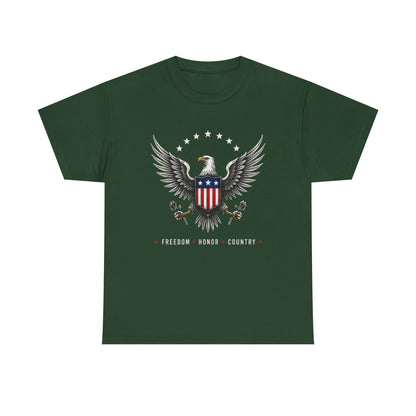 "Freedom • Honor • Country" Graphic Tee
