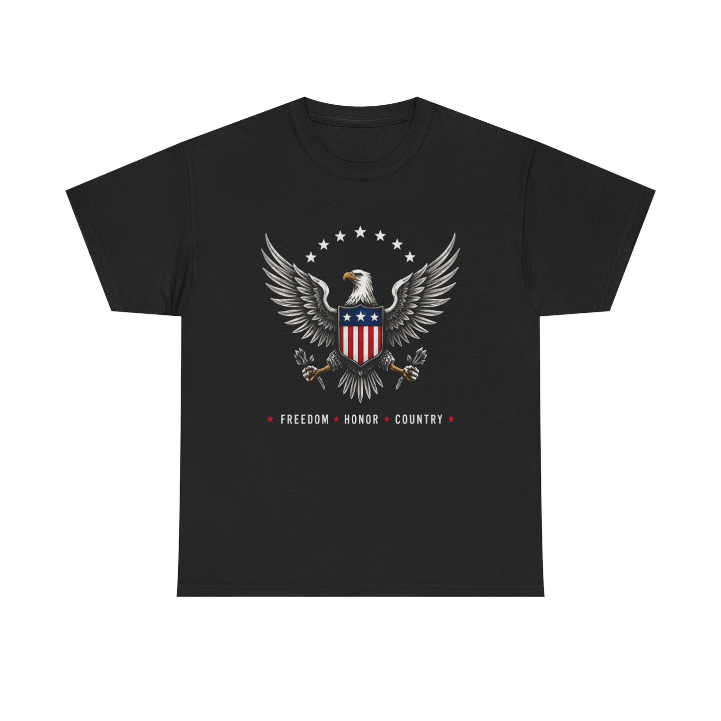 "Freedom • Honor • Country" Graphic Tee