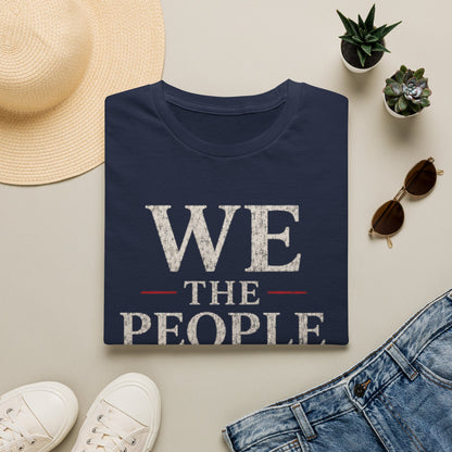Patriotic American Flag Tee (Est. 1776)