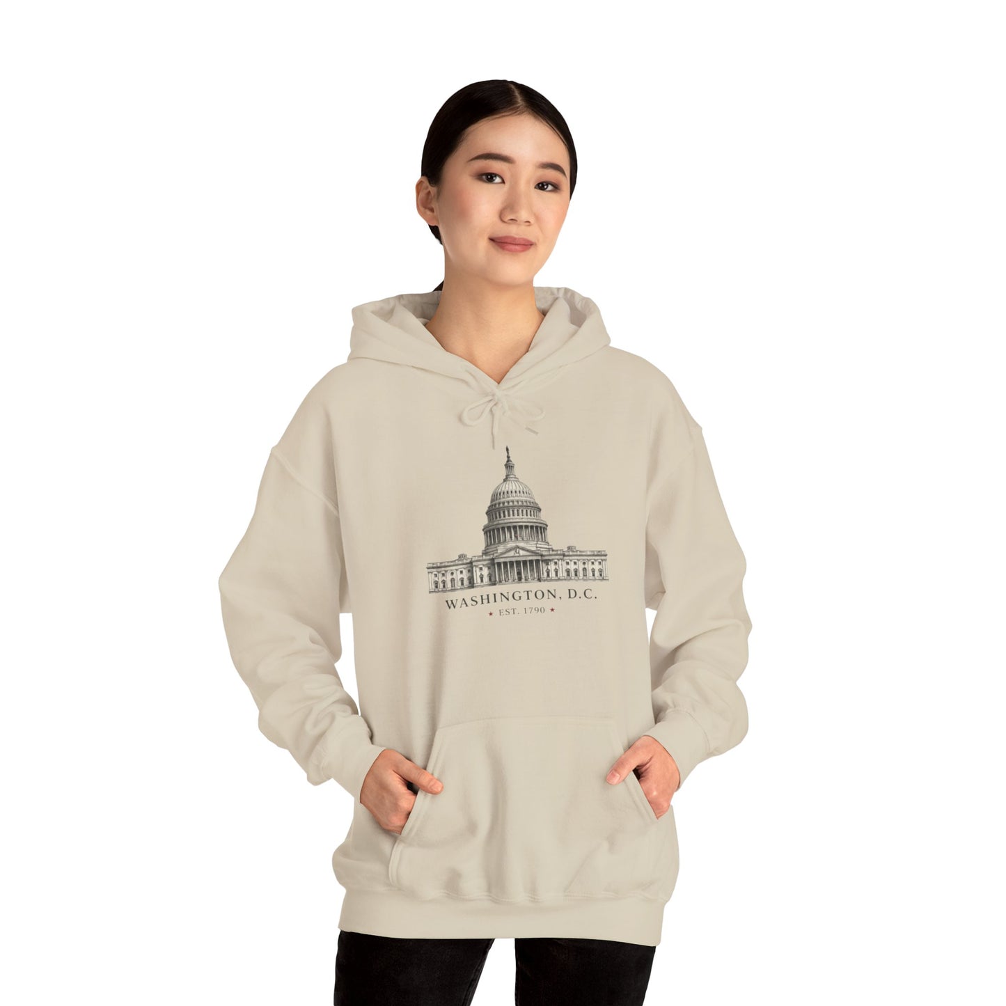 Washington D.C. Capitol & Monument Hoodie