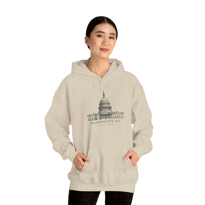 Washington D.C. Capitol & Monument Hoodie