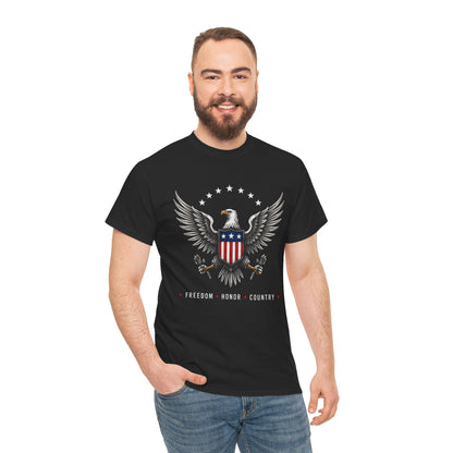 "Freedom • Honor • Country" Graphic Tee