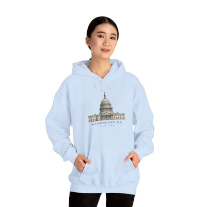 Washington D.C. Capitol & Monument Hoodie