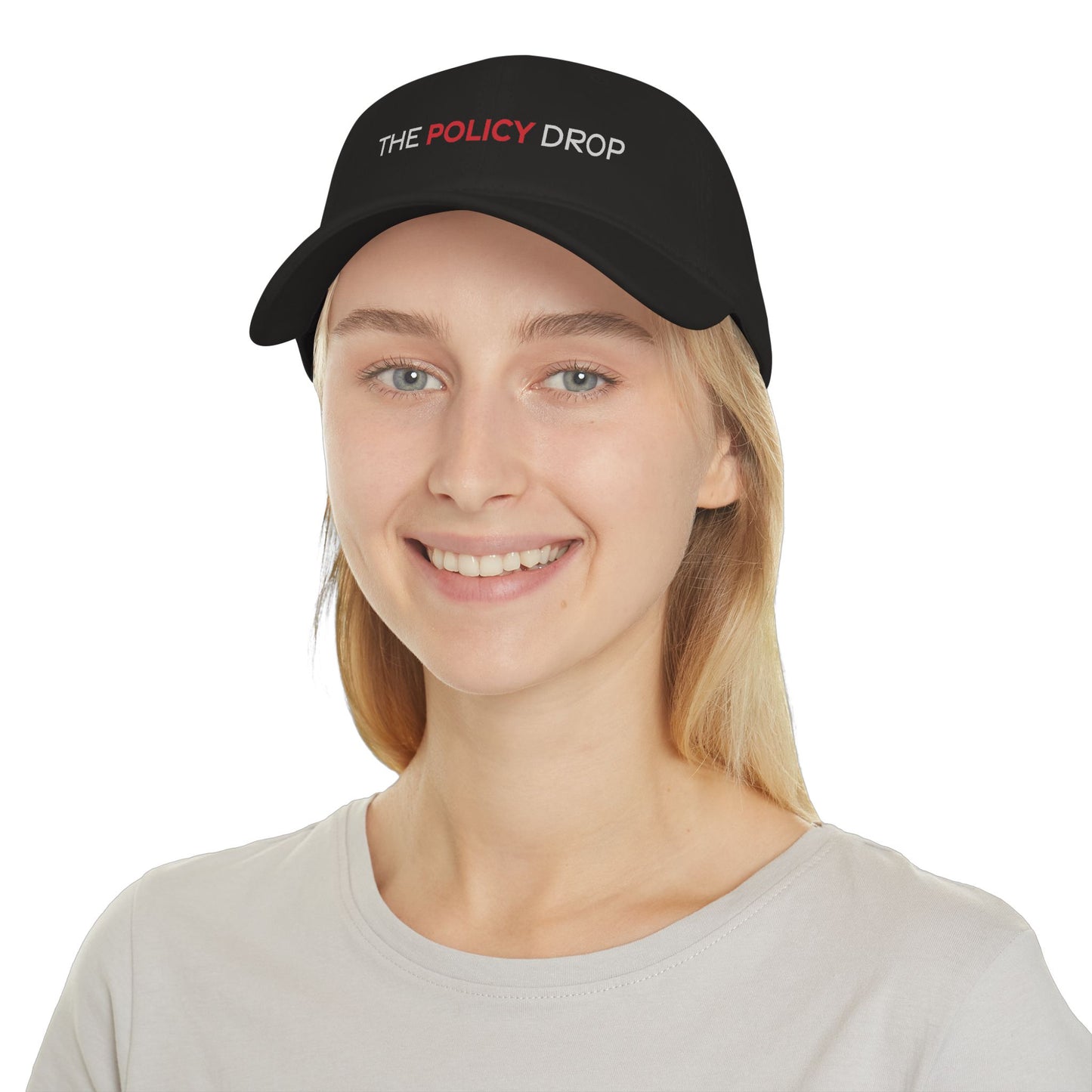 The Policy Drop Embroidered Baseball Cap