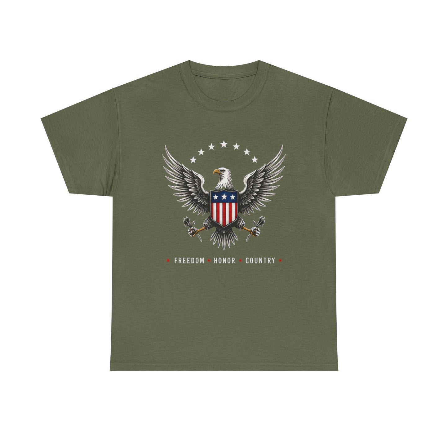 "Freedom • Honor • Country" Graphic Tee