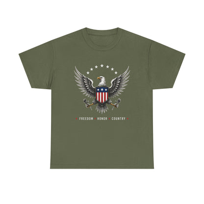 "Freedom • Honor • Country" Graphic Tee
