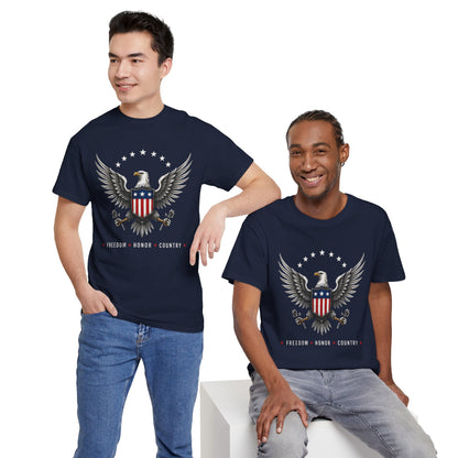 "Freedom • Honor • Country" Graphic Tee