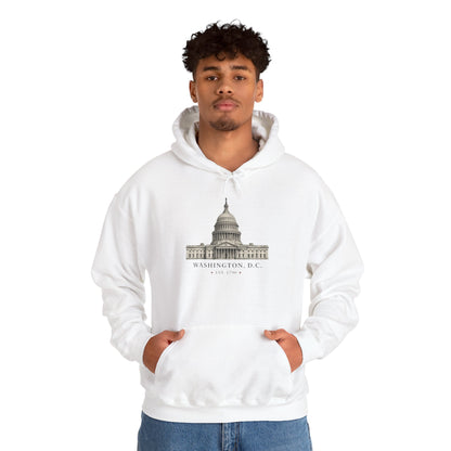 Washington D.C. Capitol & Monument Hoodie