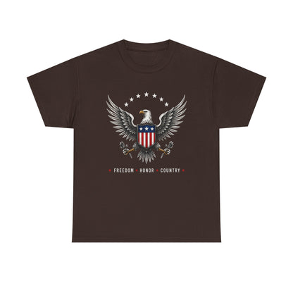 "Freedom • Honor • Country" Graphic Tee