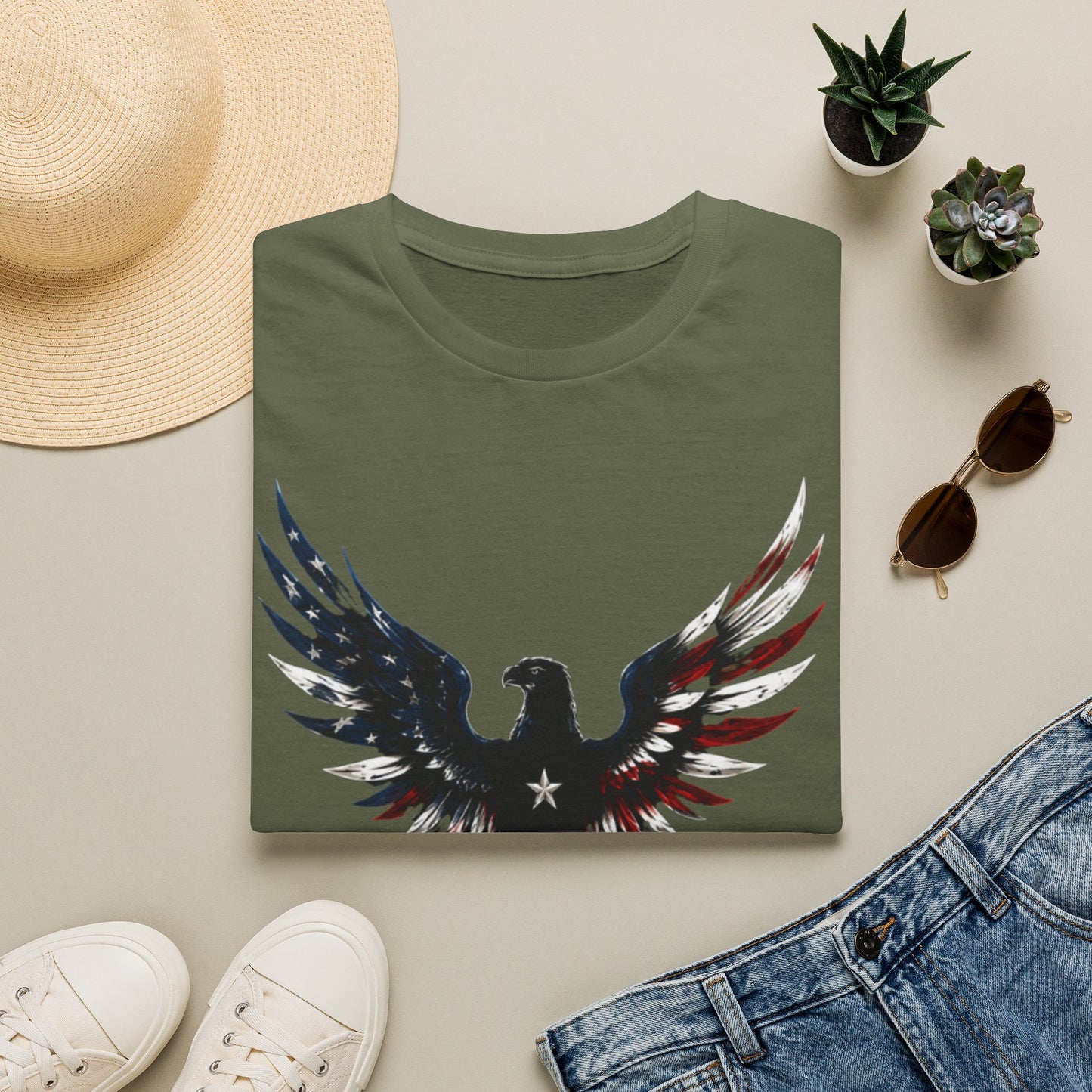 Patriotic Eagle T-Shirt