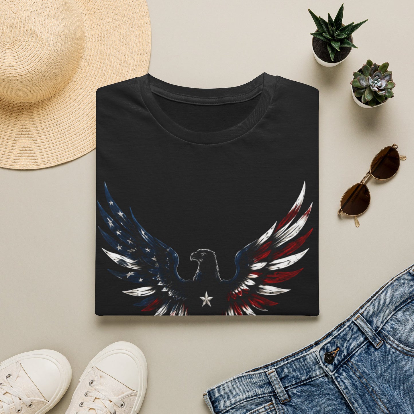 Patriotic Eagle T-Shirt