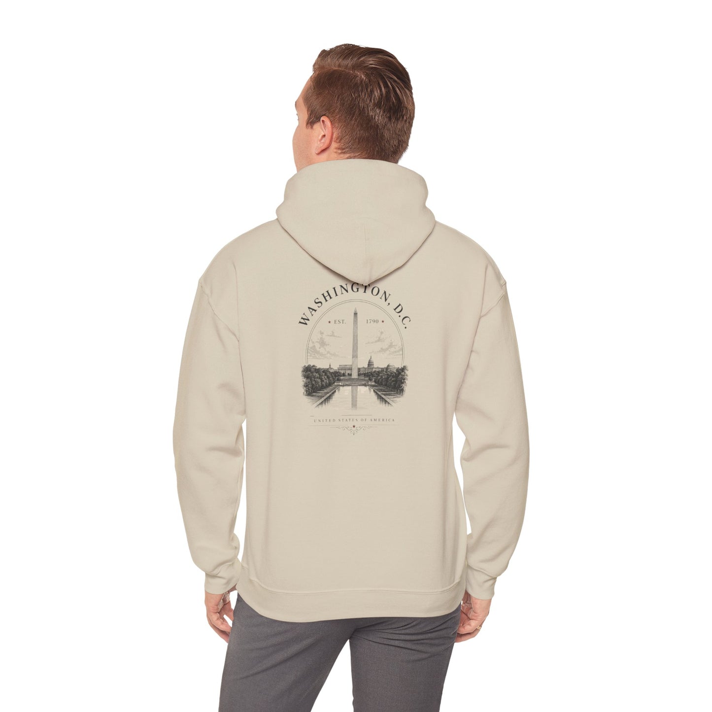 Washington D.C. Capitol & Monument Hoodie