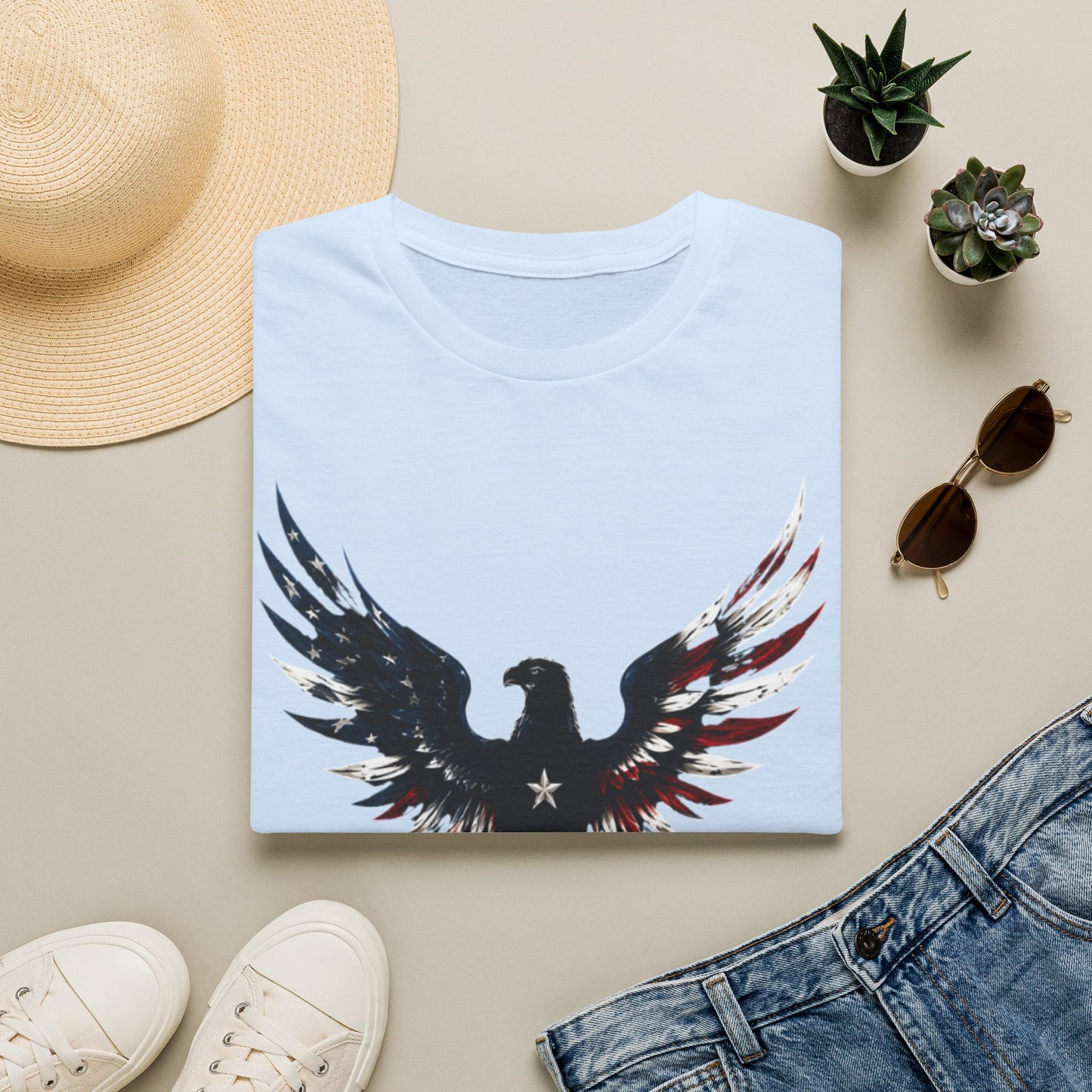 Patriotic Eagle T-Shirt