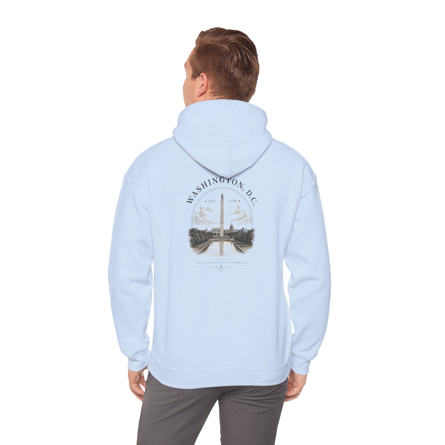 Washington D.C. Capitol & Monument Hoodie